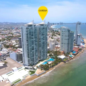Departamento a pie de playa en Camino al Mar – Mazatlán 🏝️