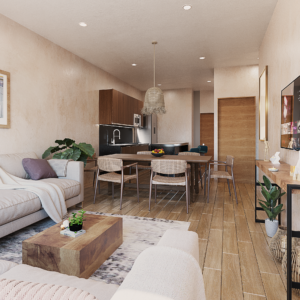 Departamento de 2 recámaras frente al mar — Punta del Sol