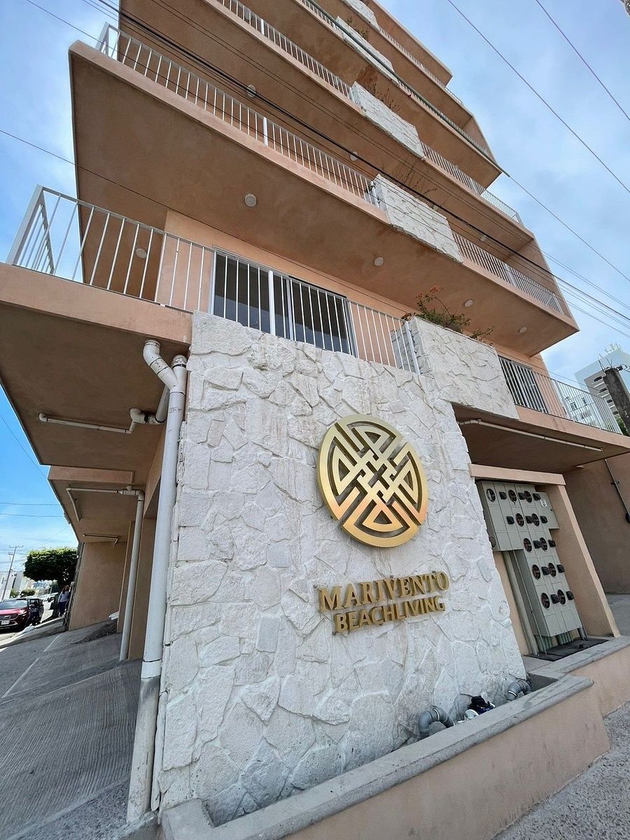Edificio residencial Torre Marivento en la zona Centro de Mazatlán
